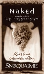 Snoqualmie Naked Riesling 2012 Front Label