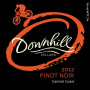 Downhill Winery Pinot Noir 2012 Front Label