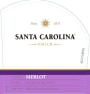Santa Carolina Merlot 2012 Front Label