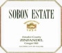 Sobon Estate Cougar Hill Zinfandel 2012 Front Label