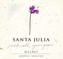 Santa Julia Organic Malbec 2011 Front Label