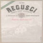 Regusci Winery Merlot 2013 Front Label