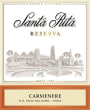 Santa Rita Reserva Carmenere 2012 Front Label