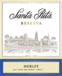 Santa Rita Reserva Merlot 2009 Front Label