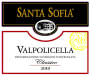 Santa Sofia Valpolicella Classico 2010 Front Label