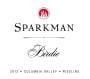 Sparkman Birdie Riesling 2012 Front Label
