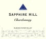 Sapphire Hill Vineyards Chardonnay 2011 Front Label