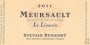 Sylvain Dussort Meursault Le Limozin 2011 Front Label