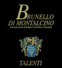 Talenti Brunello di Montalcino 2011 Front Label