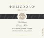 Draxton Wines Heliodoro Pinot Noir 2013 Front Label