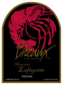 Breaux Vineyards  Marquis de Lafayette 2013 Front Label