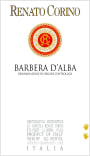 Renato Corino Barbera d'Alba 2011 Front Label