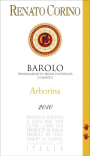 Renato Corino Barolo Arborina 2010 Front Label