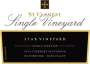 St. Clement Star Vineyard Cabernet Sauvignon 2012 Front Label