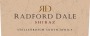 Radford Dale Shiraz 2008 Front Label