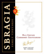 Sbragia Wall Vineyard Cabernet Sauvignon 2010 Front Label