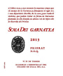 Scala Dei Garnatxa 2013 Front Label