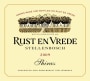 Rust en Vrede Syrah 2009 Front Label