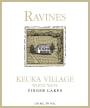 Ravines Keuka Village White 2015 Front Label