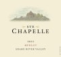 Ste. Chapelle Merlot 2012 Front Label