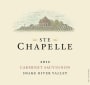 Ste. Chapelle Snake River Valley Cabernet Sauvignon 2012 Front Label