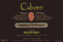 Ruffino Cabreo Red 2008 Front Label