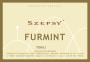 Szepsy Tokaji Szaraz Furmint 2010 Front Label