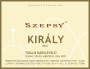 Szepsy Kiraly Harslevelu 2009 Front Label