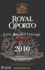 Royal Late Bottled Vintage Port 2010 Front Label