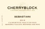Sebastiani Cherryblock Cabernet Sauvignon 2010 Front Label