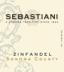 Sebastiani Sonoma County Zinfandel 2010 Front Label