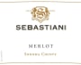 Sebastiani Sonoma County Merlot 2013 Front Label