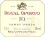 Royal Tawny Porto 10 Year Old 2010 Front Label