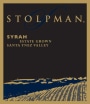 Stolpman Vineyards Estate Grown Syrah 2011 Front Label