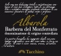 Cave La Malepere Barbera del Monferrato Albarola Superiore 2012 Front Label
