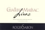 Roger Sabon Lirac Chapelle de Maillac 2010 Front Label