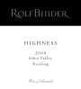 Rolf Binder Highness Riesling 2008 Front Label