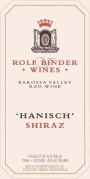 Rolf Binder Hanisch Shiraz 2004 Front Label
