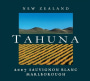 Tahuna Wines Marlborough Sauvignon Blanc 2007 Front Label
