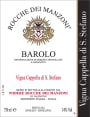 Rocche dei Manzoni Barolo Perno Vigna Cappella di S. Stefano 2006 Front Label