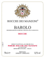 Rocche dei Manzoni Barolo Rocche 2011 Front Label