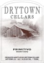 Drytown Cellars Primitivo 2012 Front Label