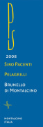 Siro Pacenti Brunello di Montalcino Pelagrilli 2008 Front Label
