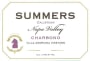 Summers Estate Napa Valley Charbono 2013 Front Label