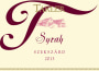 Takler Pince Sezkszard Syrah 2013 Front Label
