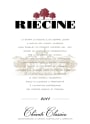 Riecine Chianti Classico 2011 Front Label