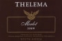 Thelema Merlot 2009 Front Label