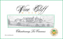 Vine Cliff Chardonnay 2012 Front Label