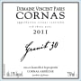 Vincent Paris Cornas Granit 30 2011 Front Label