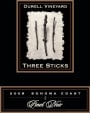 Three Sticks Durell Vineyard Pinot Noir 2009 Front Label